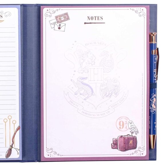 Harry Potter Memo Pad Set with Hogwarts Pen - Picture 5 of 5